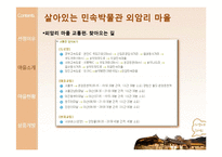 [관광경영] 외암리 마을 관광 상품 개발-3