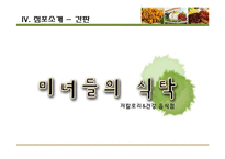 [소비자행동론] 여성대상 저칼로리&건강 음식점 사업계획서-18