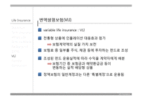 [경영학] 보험과 리스크관리-과거와 현재 생명보험 상품-18
