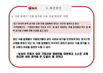 [기업윤리] 농심의 사회 공헌 활동과 그 평가-실패사례-17
