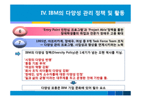 [기업경영] IBM의 다양성 정책-9
