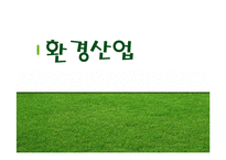 [환경과 경제] 환경산업 사례분석-1