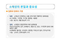 [유통관리] 소매상 본질과 중요성, 소매업의 유형-5