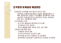 [행정학개론] 한국 행정의 문제점-조직, 인사, 재무행정의 문제점과 해결방안-6