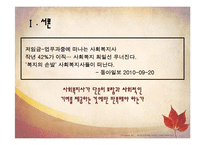 [산업복지론] 사회복지사의 업무 및 처우에 대한 실태 고찰-3
