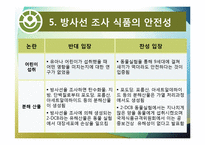 [식품위생] 방사선 조사 식품과 안전성-12