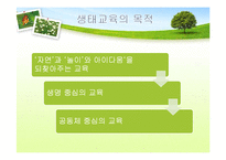 [유아교육] 생태유아교육 프로그램-9
