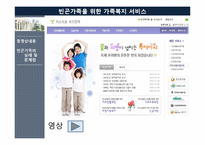 [가족복지론] 빈곤가족을 위한 가족복지 서비스-3