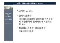 [가족복지론] 빈곤가족을 위한 가족복지 서비스-17