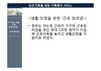 [가족복지론] 빈곤가족을 위한 가족복지 서비스-20