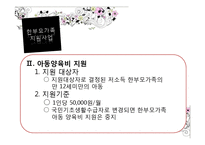 [가족복지] 한부모 가정 지원 현황-17
