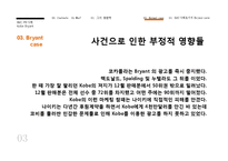 [광고홍보학] 통합적 마케팅 PR사례-Kobe Bean Bryant(코비 브라이언트)-8