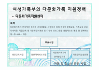 [사회복지론] 여성가족부, 청소년시설, 기업의 다문화가족 지원 현황-5