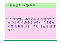 [현대사회와 광고] 비교광고특징과 경쟁기업 사례-12