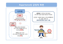 [식품영양] 인공감미료 `aspartame`아스파탐 안전성 분석-17