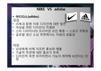 [의류환경학] 의류생산설계, NIKE WOMAN 삼각구도 - 경쟁사 adidas WOMAN와 비교-17