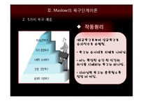 [조직행동론] 욕구단계이론 &성취동기이론-7