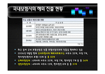 [보험과 리스크관리] 한국 보험사의 해외 진출 현황-11