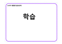 [소비자행동론] 소비자 인지적, 행동적 학습 연구-1