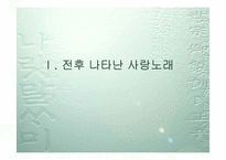 [언어와사회] 대중가요분석-6