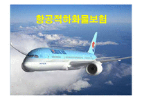 [보험론] 항공적하화물보험-1