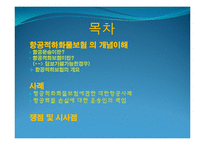 [보험론] 항공적하화물보험-2