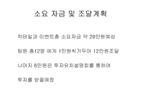[사업계획서] 대학 축제기간 칵테일 제조 및 판매-16