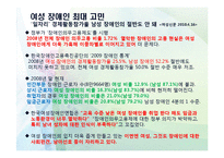 장애여성의 근로 & 폭력 & 임신출산육아-8