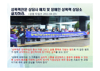 장애여성의 근로 & 폭력 & 임신출산육아-12