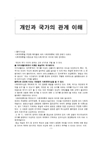 [서양철학사] 개인과 국가의 관계 이해-1