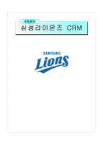 [마케팅전략] 삼성라이온즈 CRM-1
