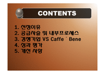 Caffe´ Bene 카페 베네 생산관리-2