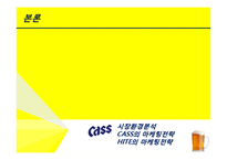 카스맥주, Cass 맥주 마케팅전략-10