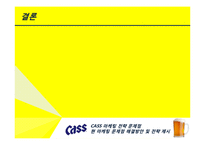 카스맥주, Cass 맥주 마케팅전략-20