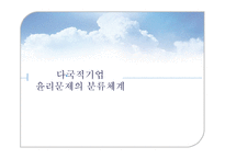 [윤리경영] 다국적 기업의 윤리-9