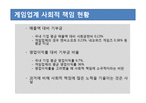 [CSR] 게임업계의 사회적 책임-6