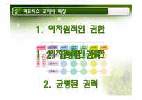 매트릭스 조직의 이해와 적용사례에 대한 연구-6