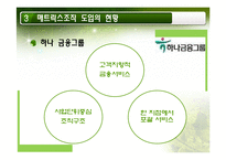 매트릭스 조직의 이해와 적용사례에 대한 연구-15