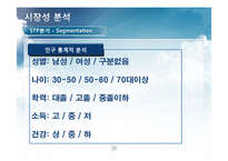 [벤처경영] 실버산업 서비스 -노인을 위한 서비스 사업계획서-6