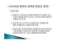 [국제관계] 중국 러시아 유럽연합 동북아한반도정책-8