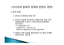 [국제관계] 중국 러시아 유럽연합 동북아한반도정책-10