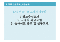 SNS 소셜 네트워크 서비스(Social Network Service)산업의 분석-17