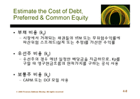 [재무관리] 자본비용(cost of capital)-8