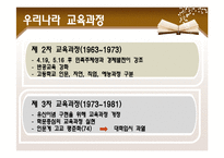 한국의 교육과정-7