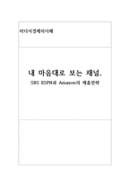 [미디어경제] SBS ESPN과 Amazon의 제휴전략-1