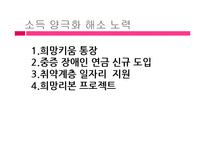빈부격차를 해결하기 위한 자본주의 국가의 노력 -한국 사례조사-10