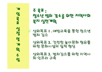 지역사회복지 증진을 위한 청소년범죄 감소 계획-20