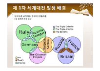 [국제정치사] 세계 1차 대전-5
