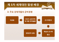 [국제정치사] 세계 1차 대전-6