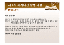 [국제정치사] 세계 1차 대전-12